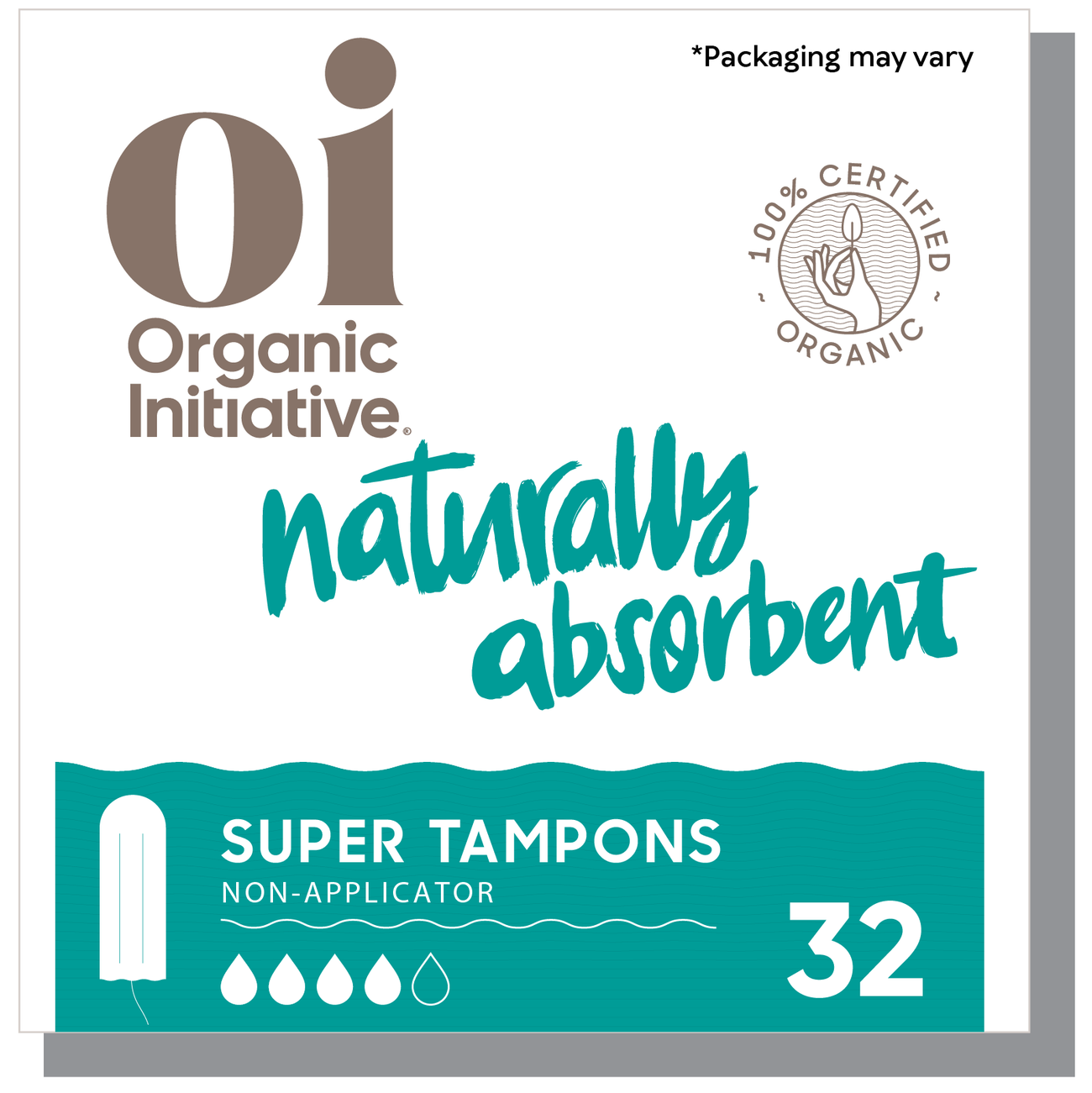 Organic Non-applicator Tampons