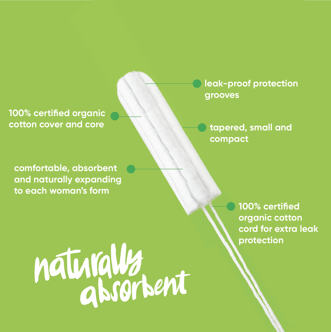 Oi Girl Organic Tampons